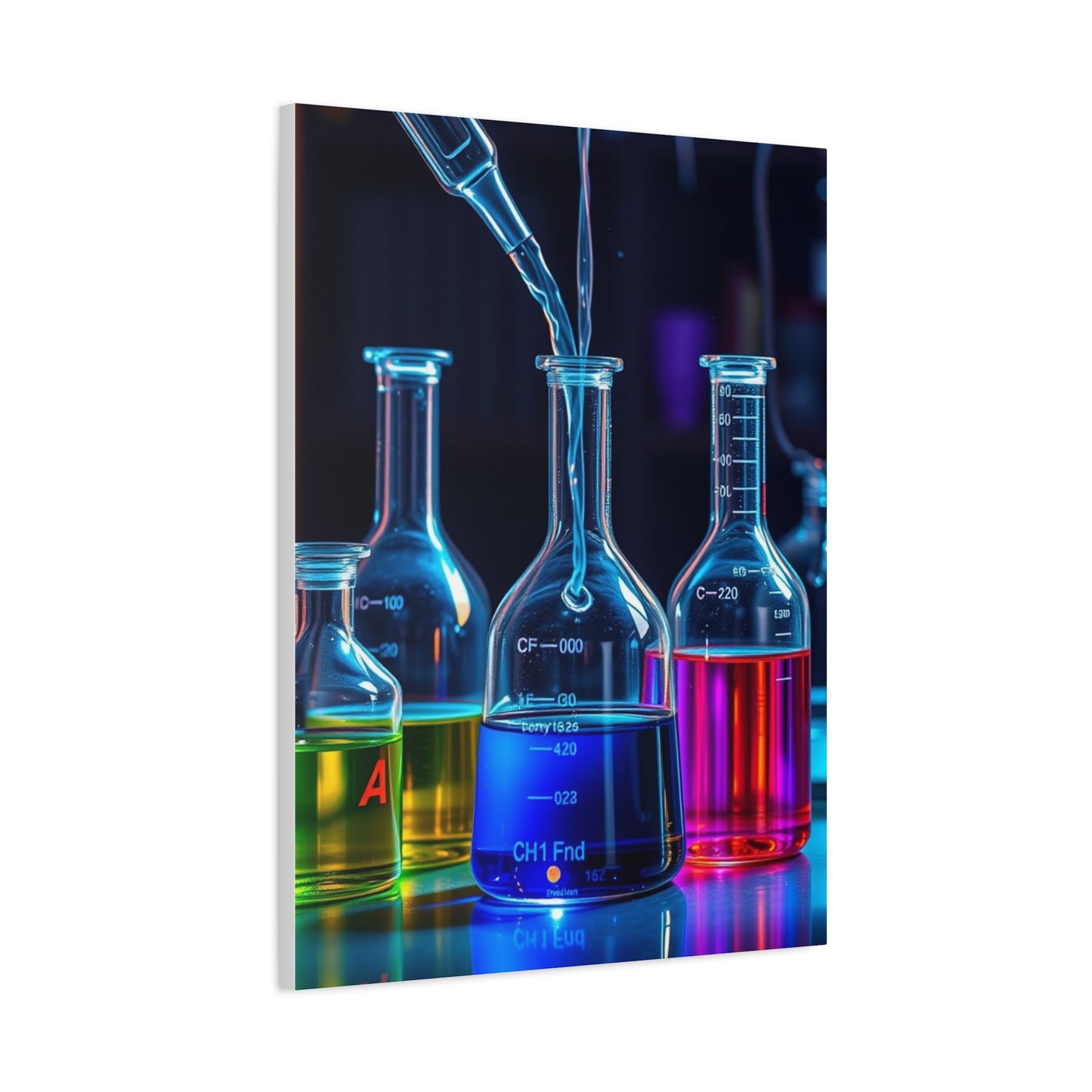 Chemistry Art Refined Canvas Wall Art & Canvas Print