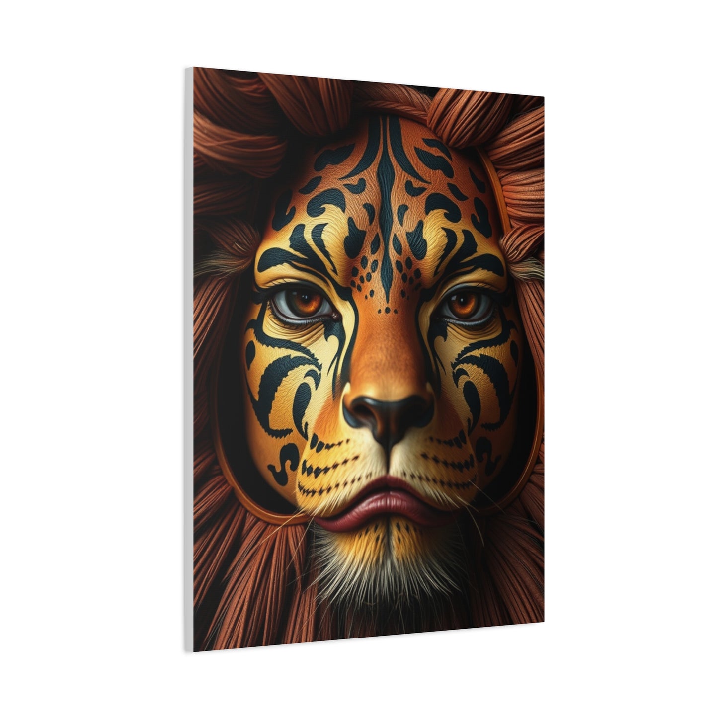 Masterpiece Shades of Brown Art Vision Wall Art & Canvas Print