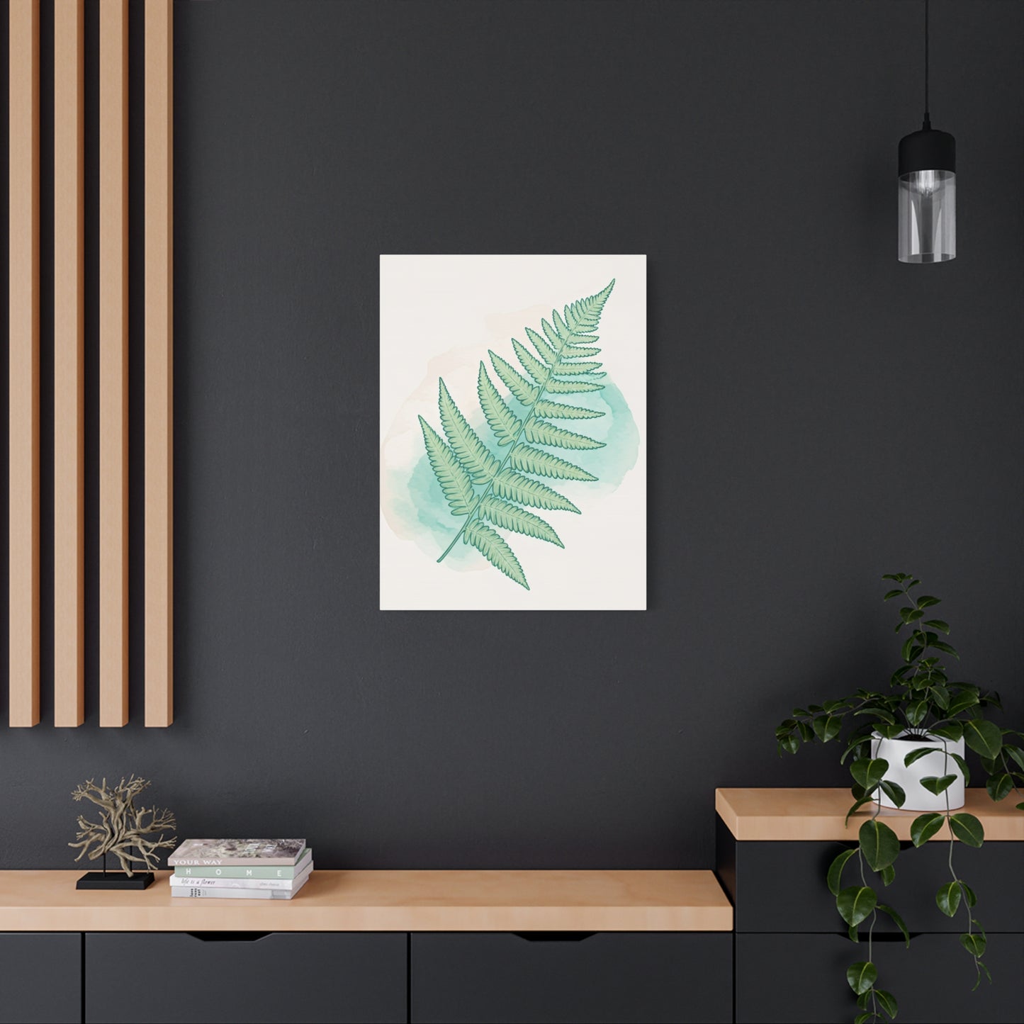 Soft Fern Botanical Study Wall Art & Canvas Prints