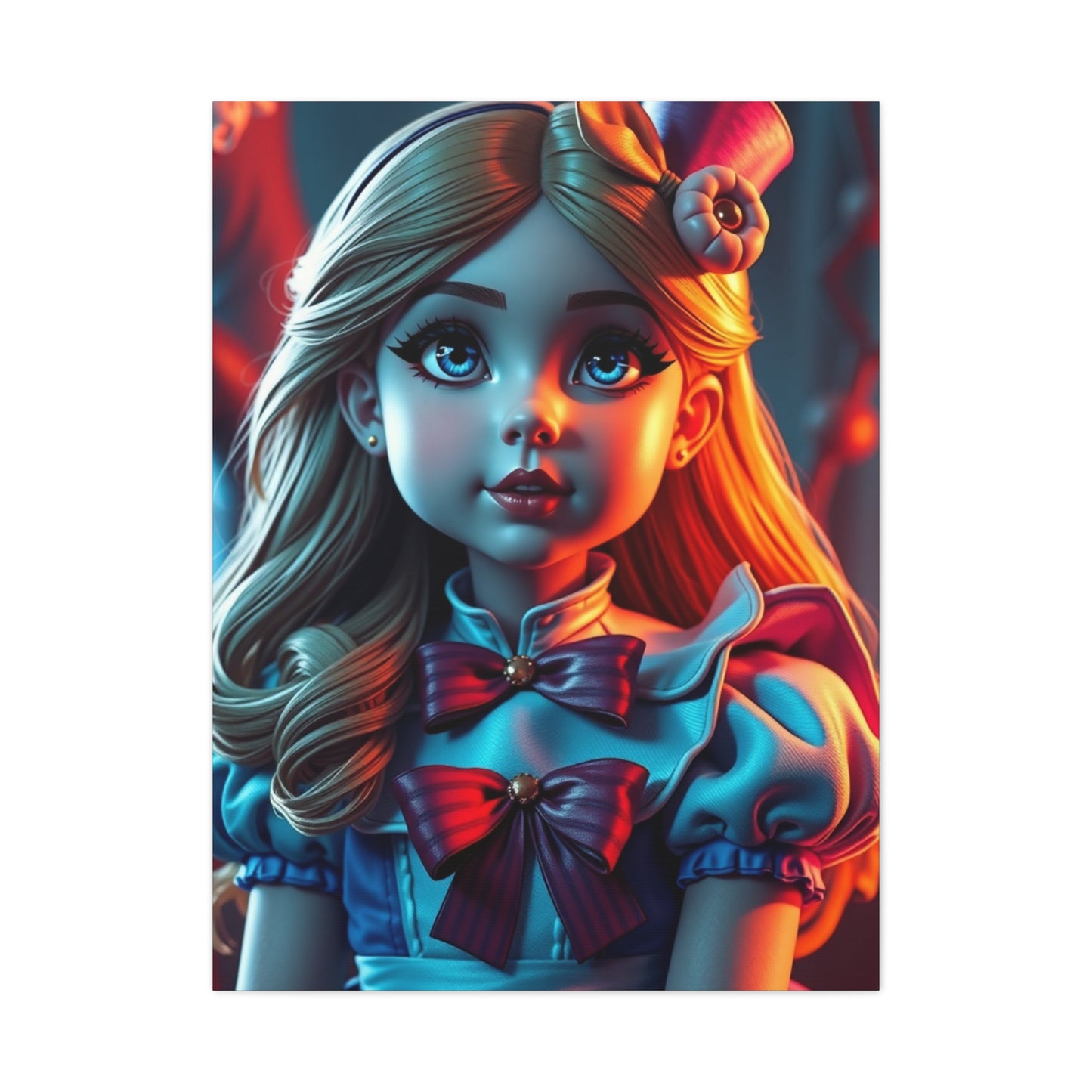 Collection Alice In Wonderland Characters Art Art Wall Art & Canvas Print