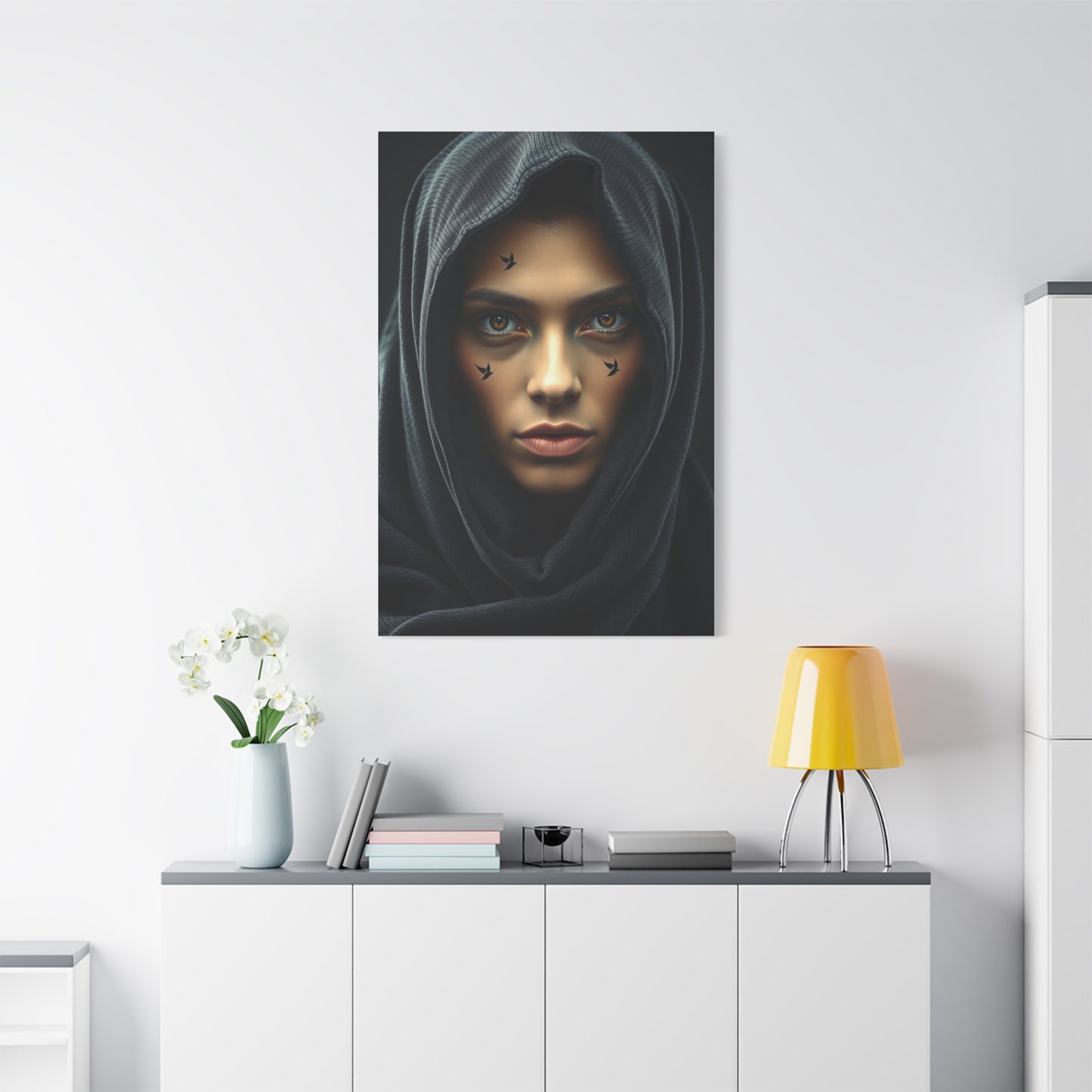 Supreme Black & Beige Art Collection Wall Art & Canvas Print