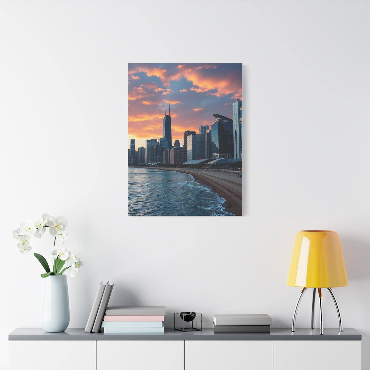 Supreme Chicago Skylines Art Collection Wall Art & Canvas Print