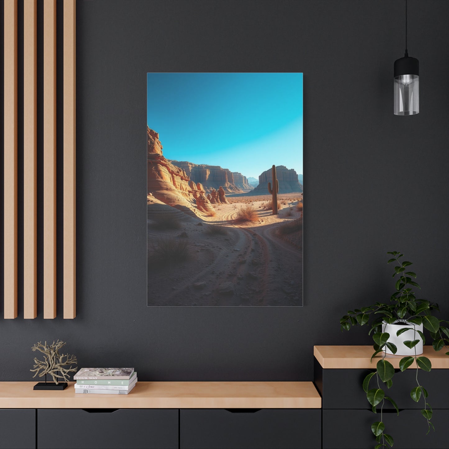 Sienna Horizon Painting Wall Art & Canvas Print