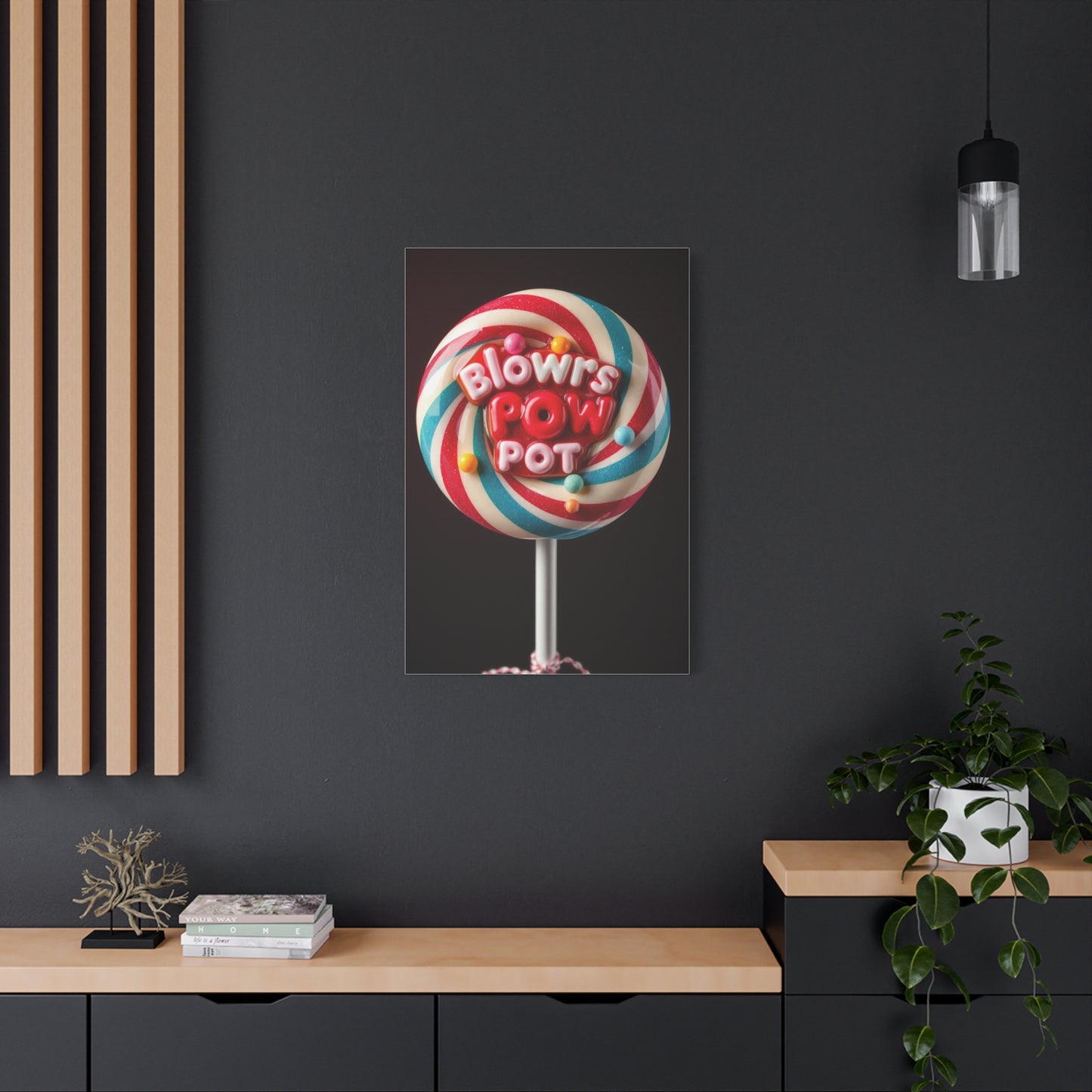 Refined Sugar Pop Vignette Wall Art & Canvas Print
