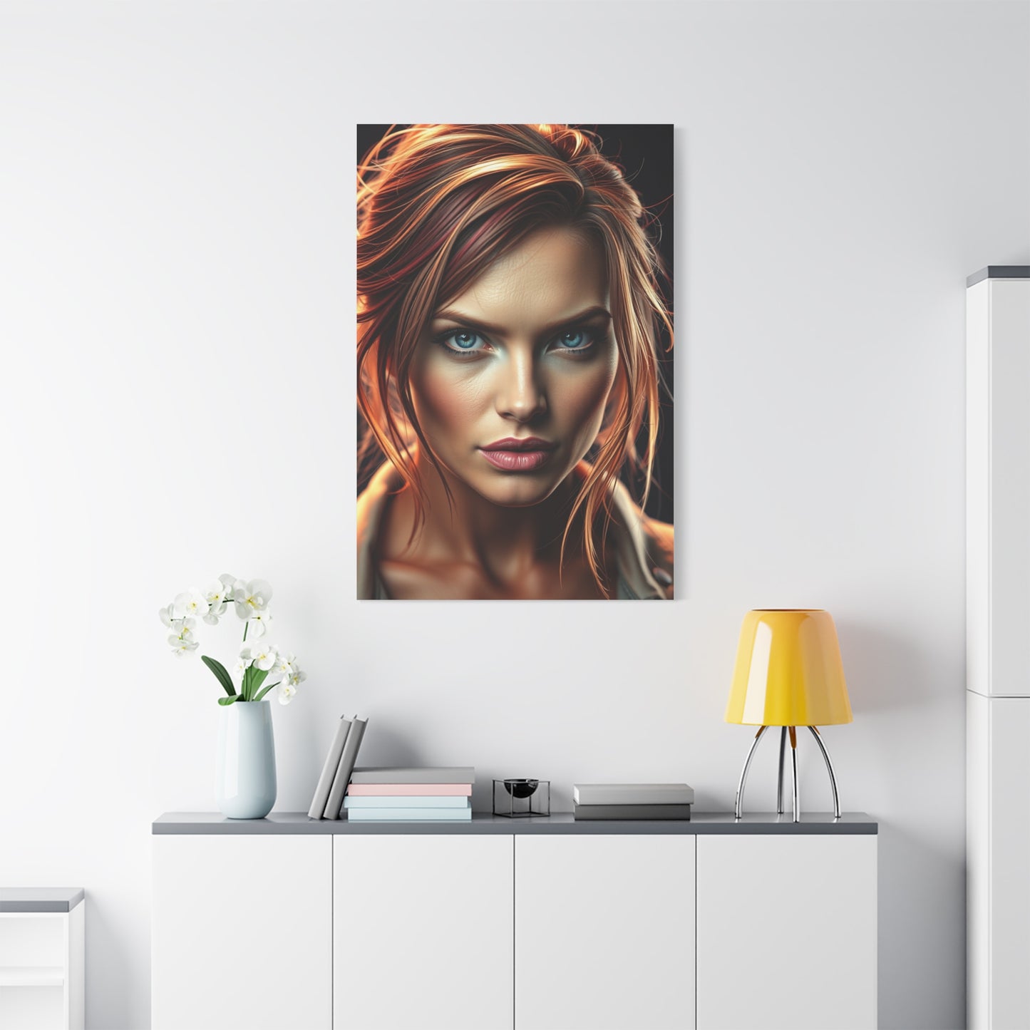 Moss Silhouette Grandeur Wall Art & Canvas Print