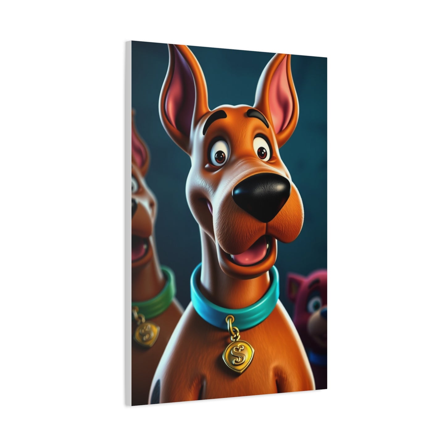 Scooby-Doo (TV Series) Characters Art Refined Canvas Wall Art & Canvas Print