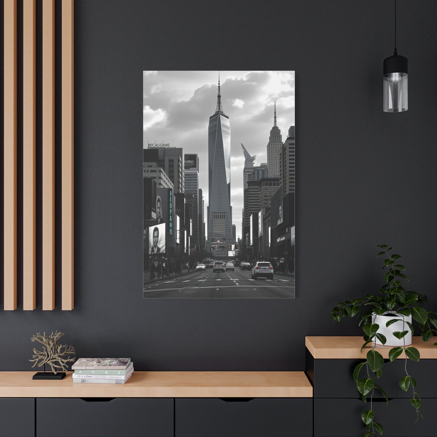 Supreme Black & White Cityscapes Art Collection Wall Art & Canvas Print