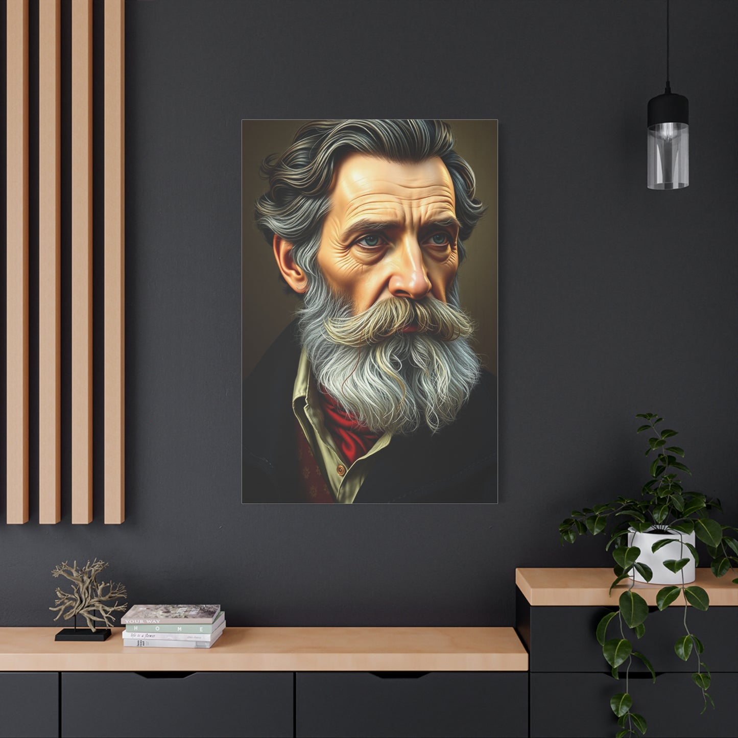 Luxuriant Calliebotte s Brushwork Canvas Wall Art & Canvas Print