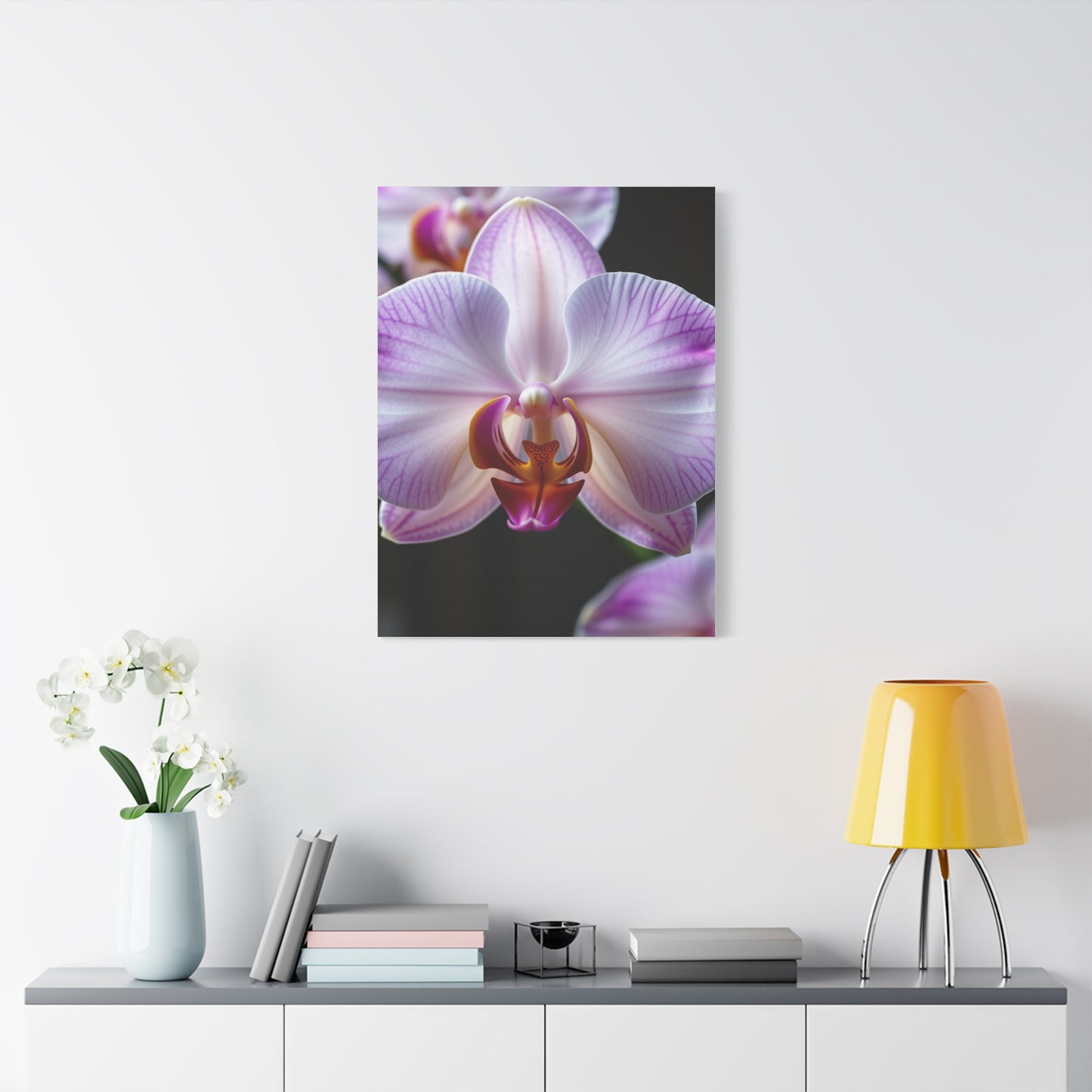 Orchid Flower Art Refined Canvas Wall Art & Canvas Print