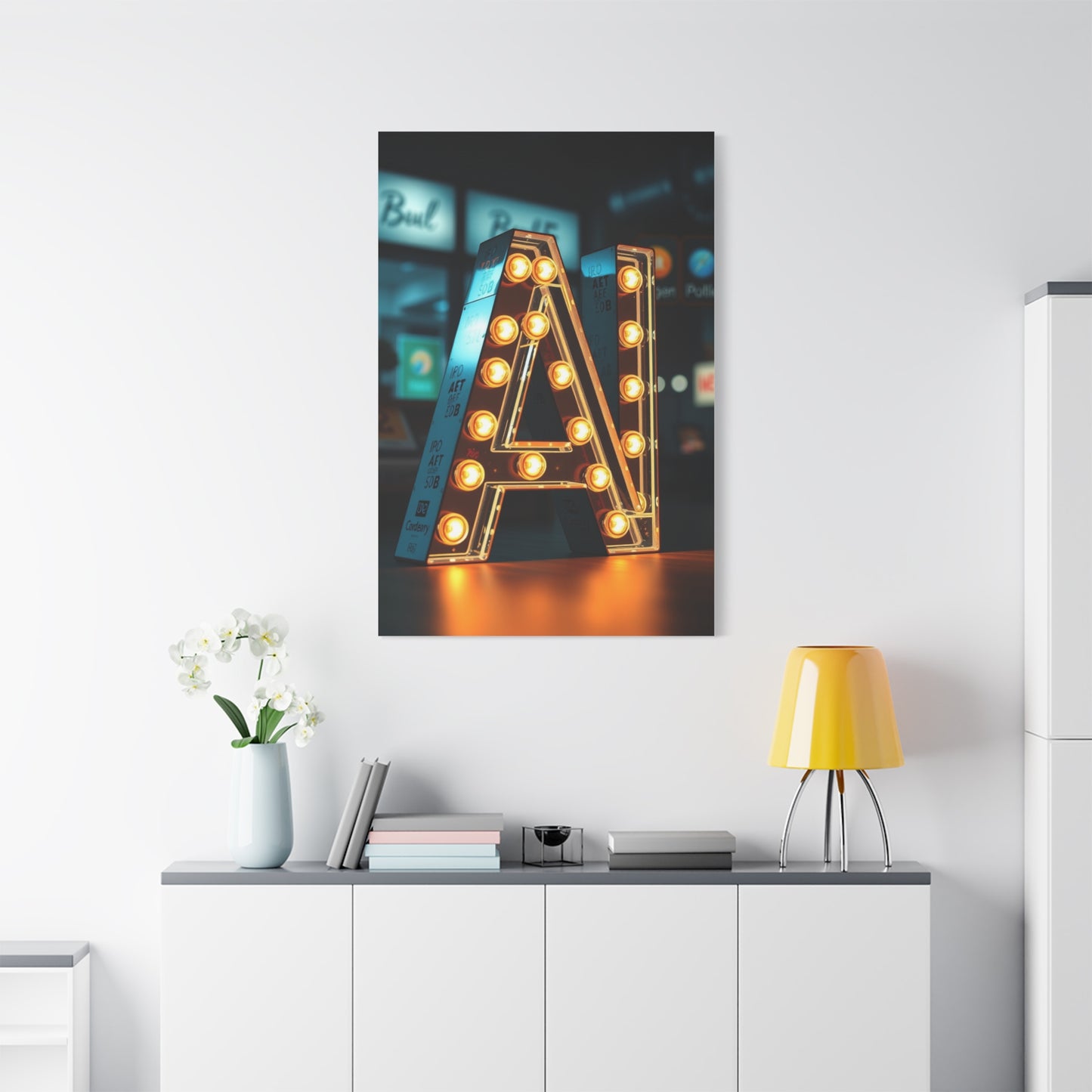 Masterpiece Alphabet & Letter Art Vision Wall Art & Canvas Print