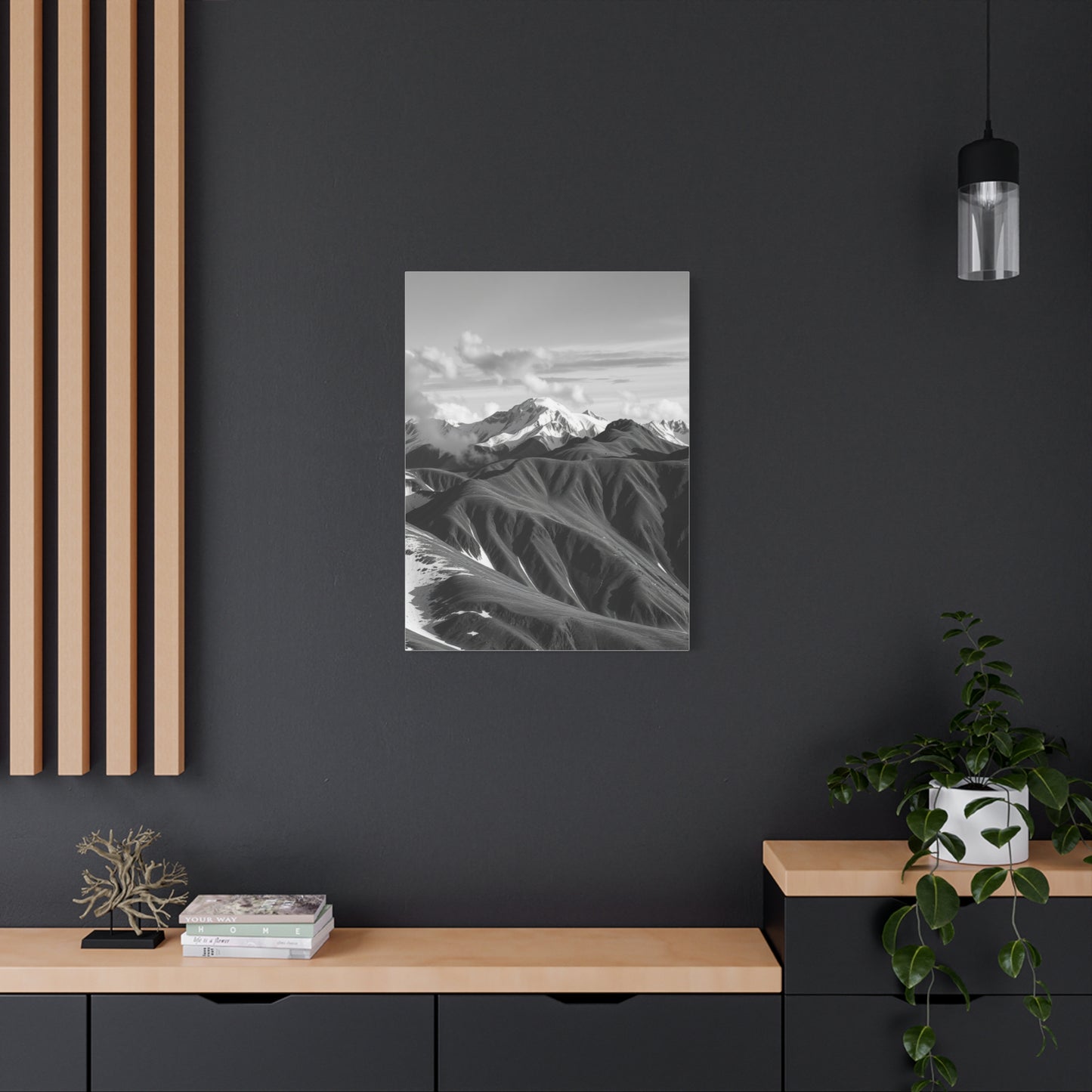 Supreme Black & White Scenic Landscapes Art Collection Wall Art & Canvas Print