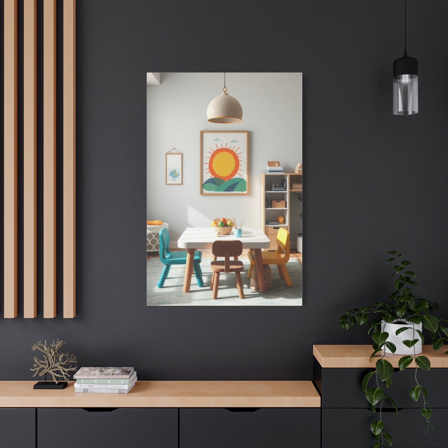 Supreme Kids Playroom Art Collection Wall Art & Canvas Print