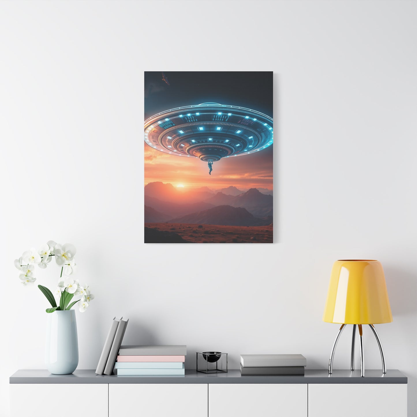 Celestial Enigma Canvas Wall Art & Canvas Print