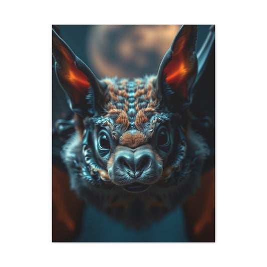 Masterpiece Bat Art Vision Wall Art & Canvas Print