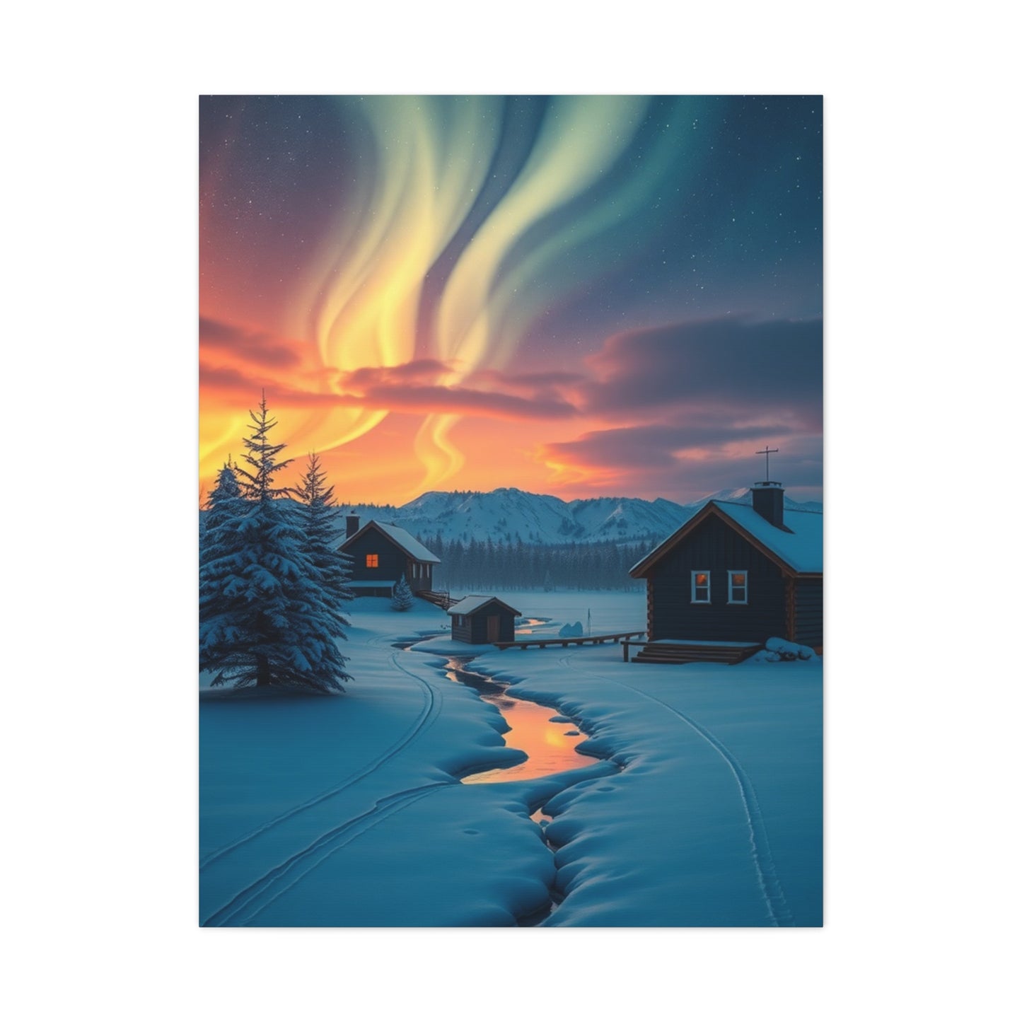 Nordic Elegance Canvas