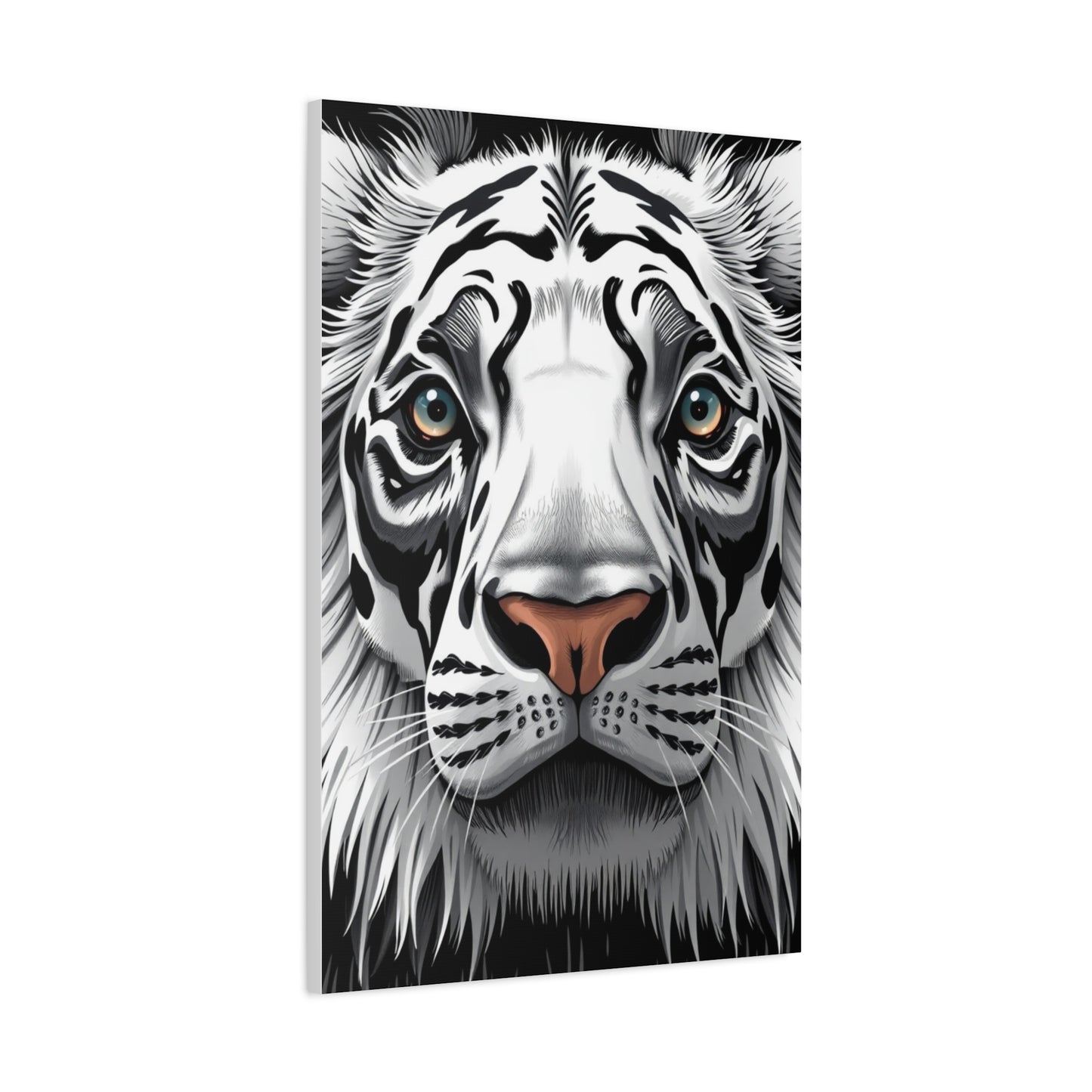 Black and White Illustrations Art Luxury Canvas Wall Art & Canvas Print