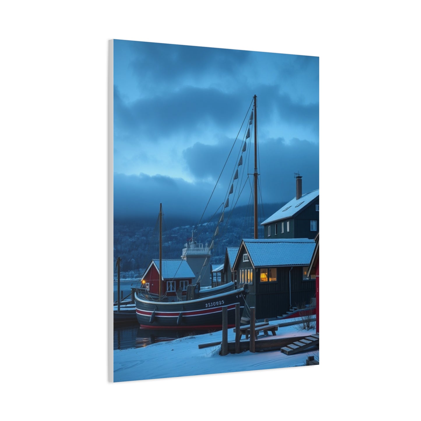 Scandic Tranquil Tapestry Wall Art & Canvas Print