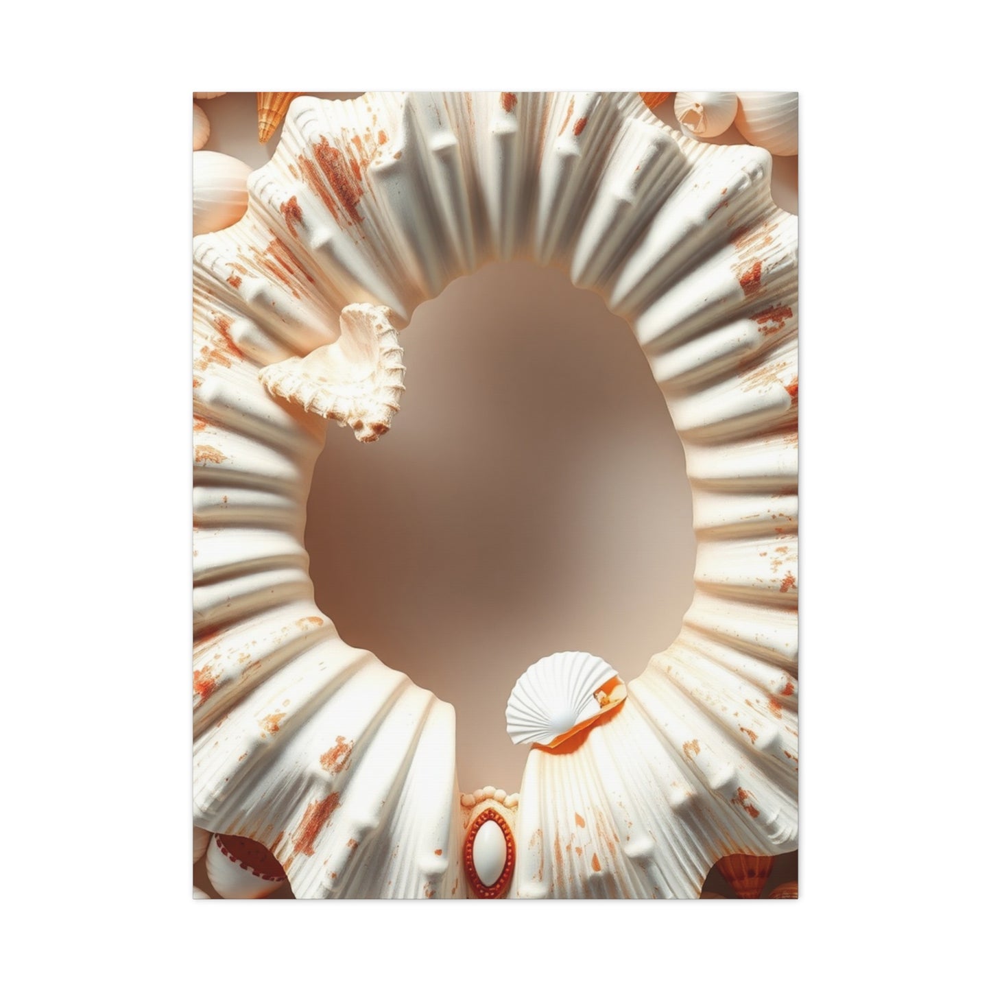 Vision Sea Shell Art Art Wall Art & Canvas Print