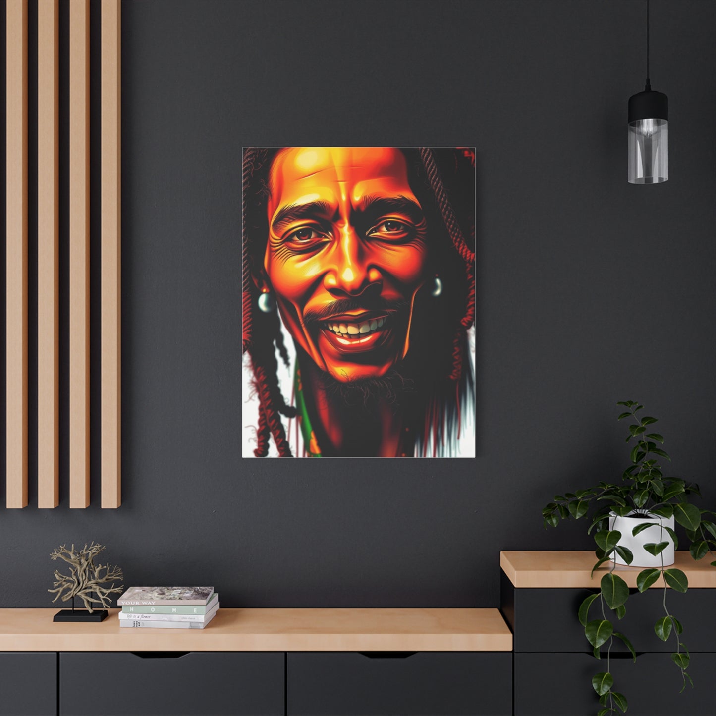 Ethereal Rhythm Portrait Wall Art & Canvas Print