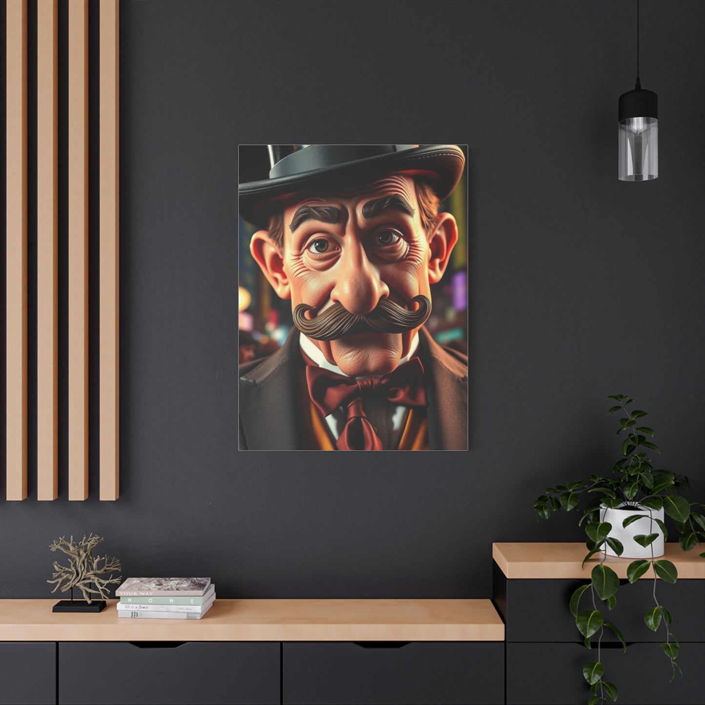 Masterpiece Rich Uncle Pennybags Art Vision Wall Art & Canvas Print