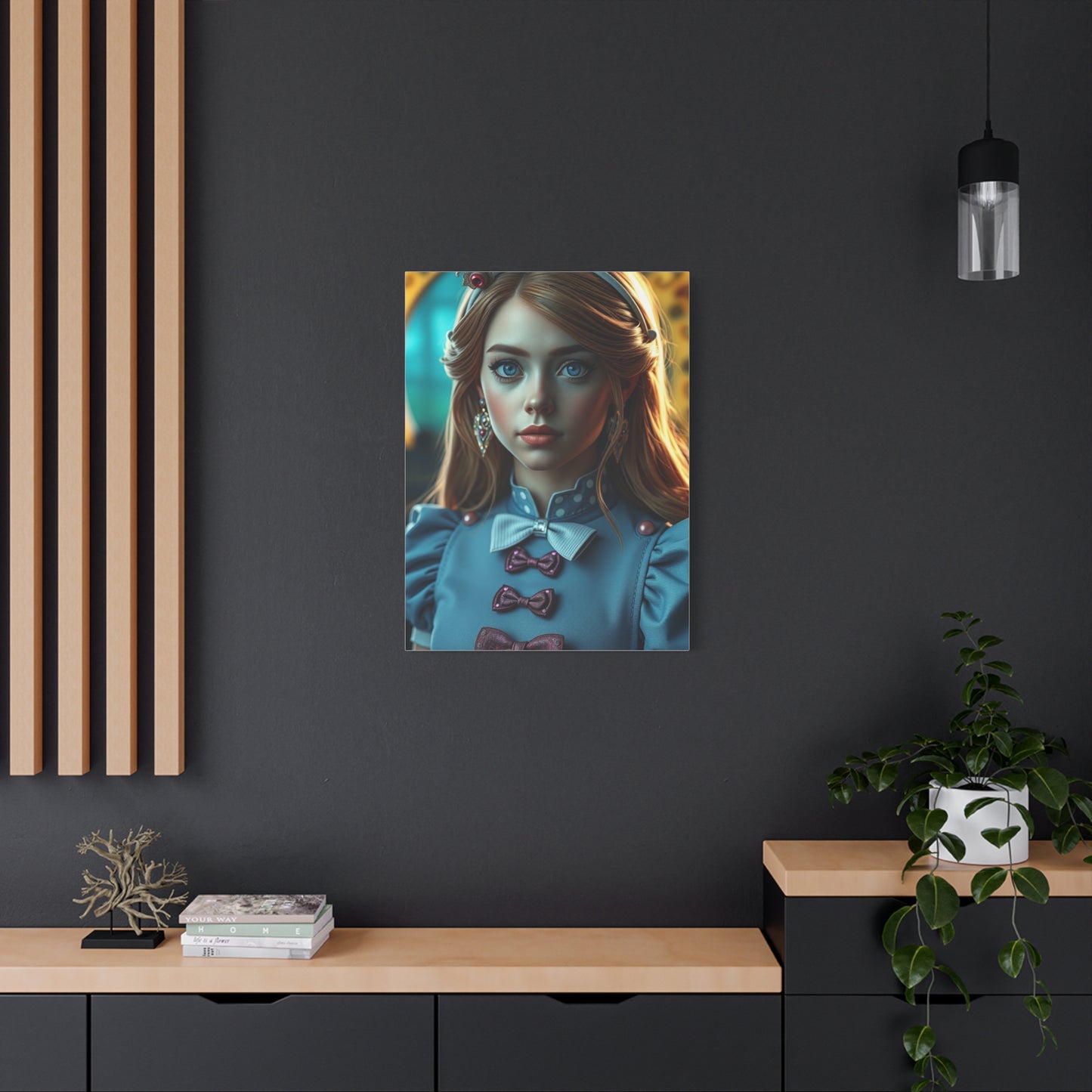 Luxury Alice In Wonderland Characters Art Collection Wall Art & Canvas Print