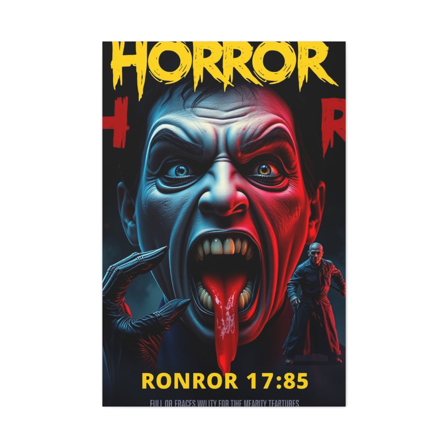 Horror Movie Posters Art Supreme Gallery Wall Art & Canvas Print