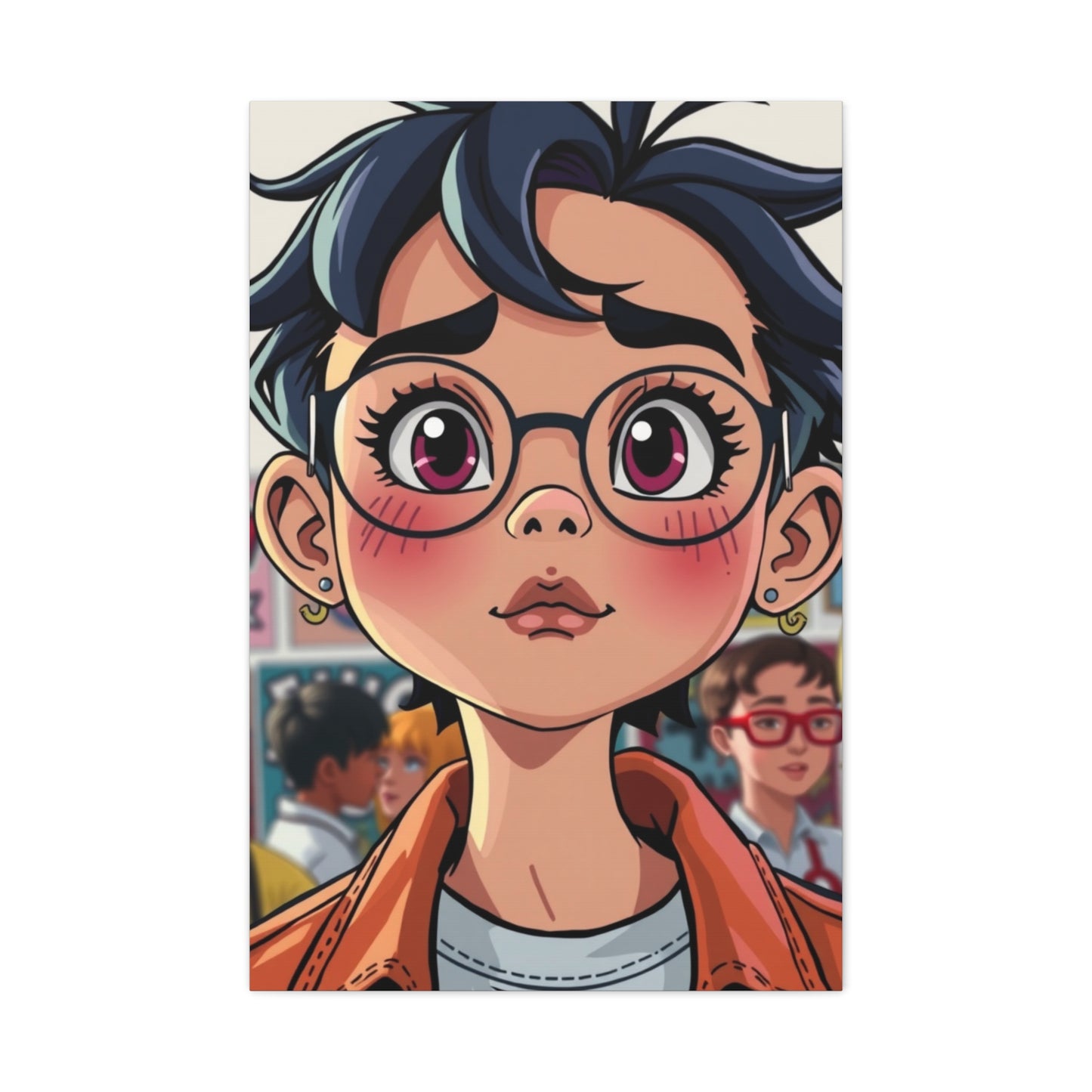 Exquisite Pop Expression Wall Art & Canvas Print