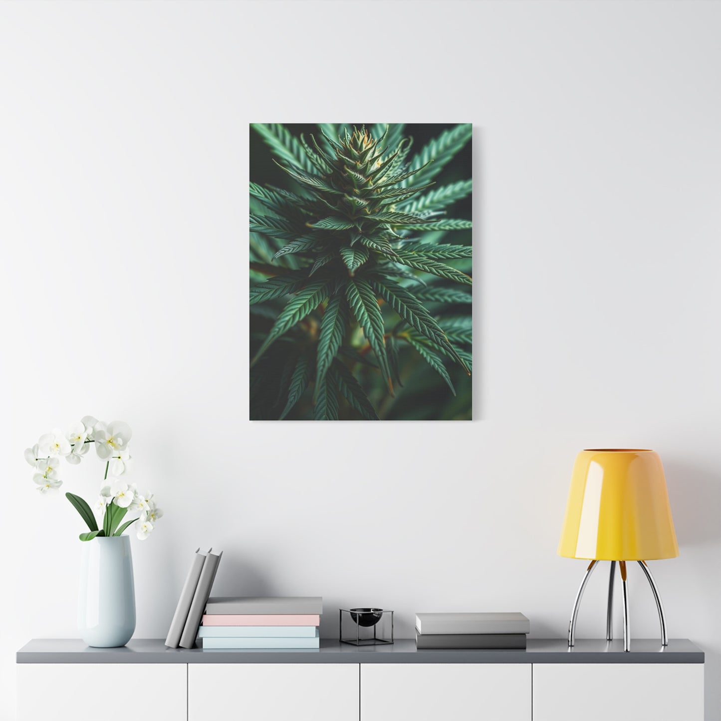 Ethereal Greenscape Art Wall Art & Canvas Print