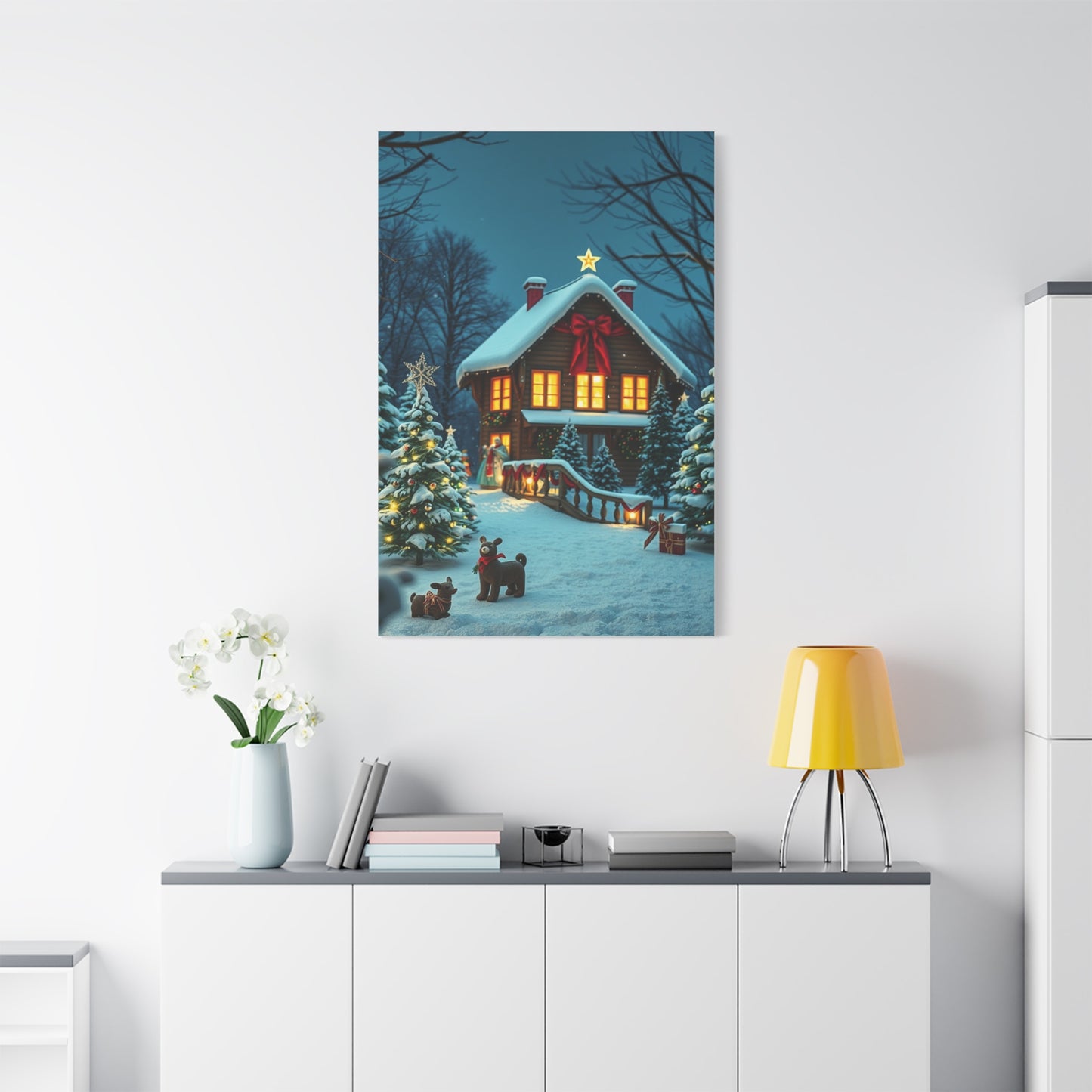 Nostalgic Noël Elegance Wall Art