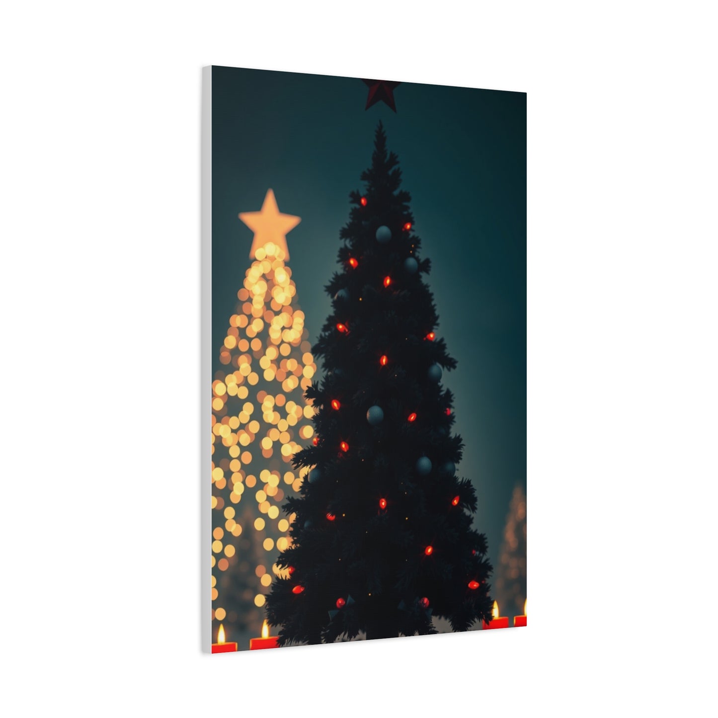 Masterpiece Black Christmas Art Vision Wall Art & Canvas Print