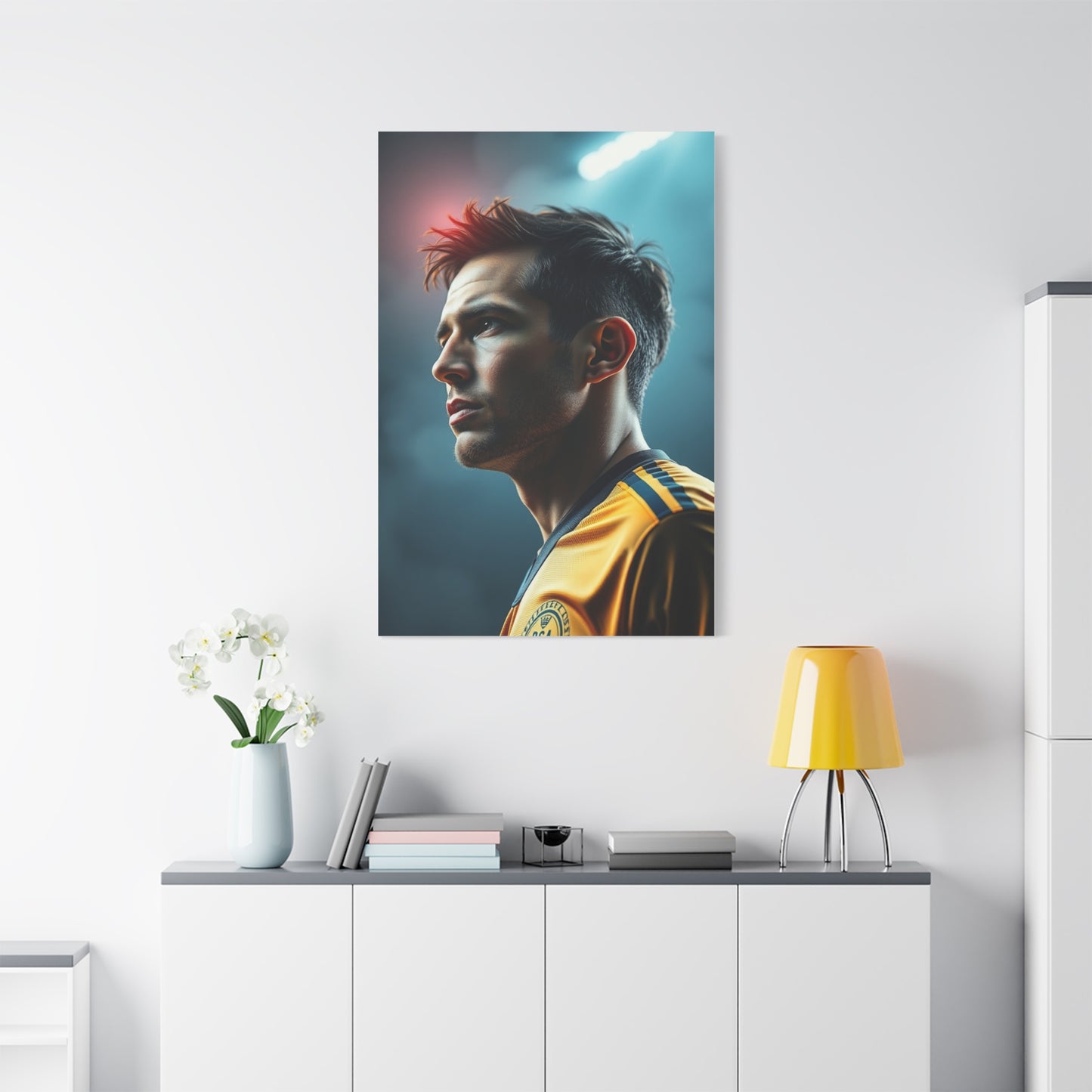 Vision Soccer Art Art Wall Art & Canvas Print