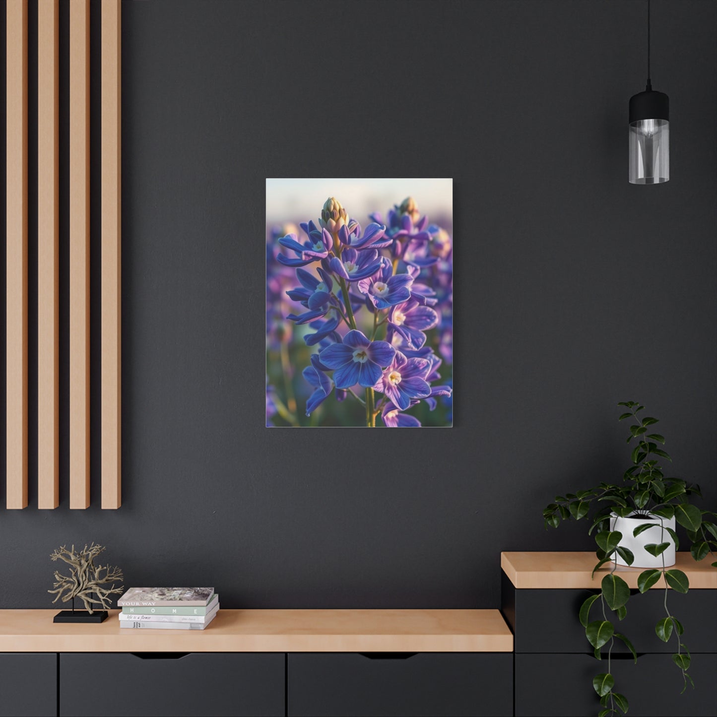 Supreme Bluebonnet Flower Art Collection Wall Art & Canvas Print