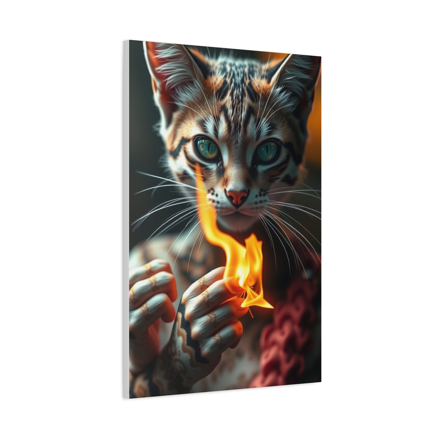 Catfight Art Refined Canvas Wall Art & Canvas Print