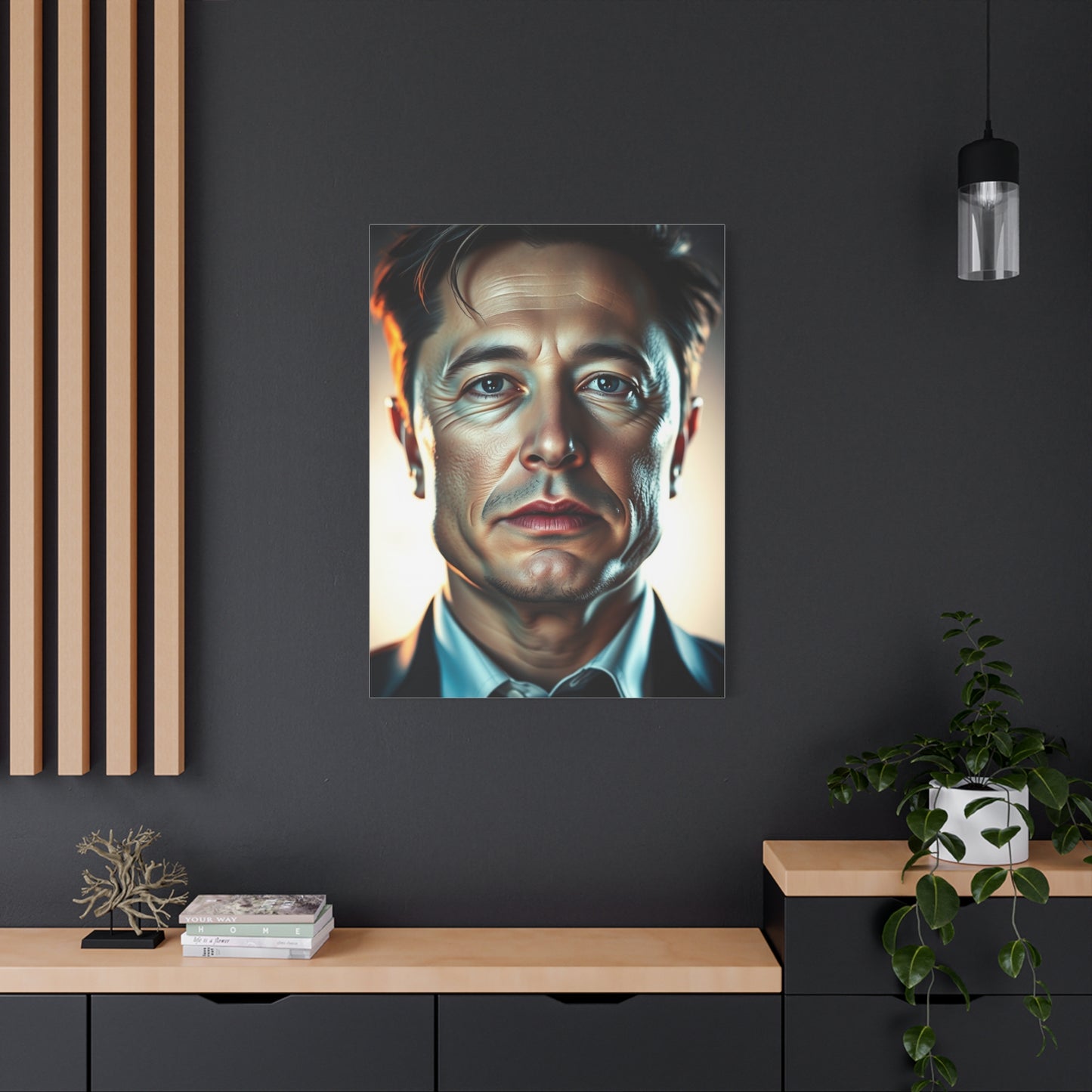 Vision Elon Musk Art Art Wall Art & Canvas Print
