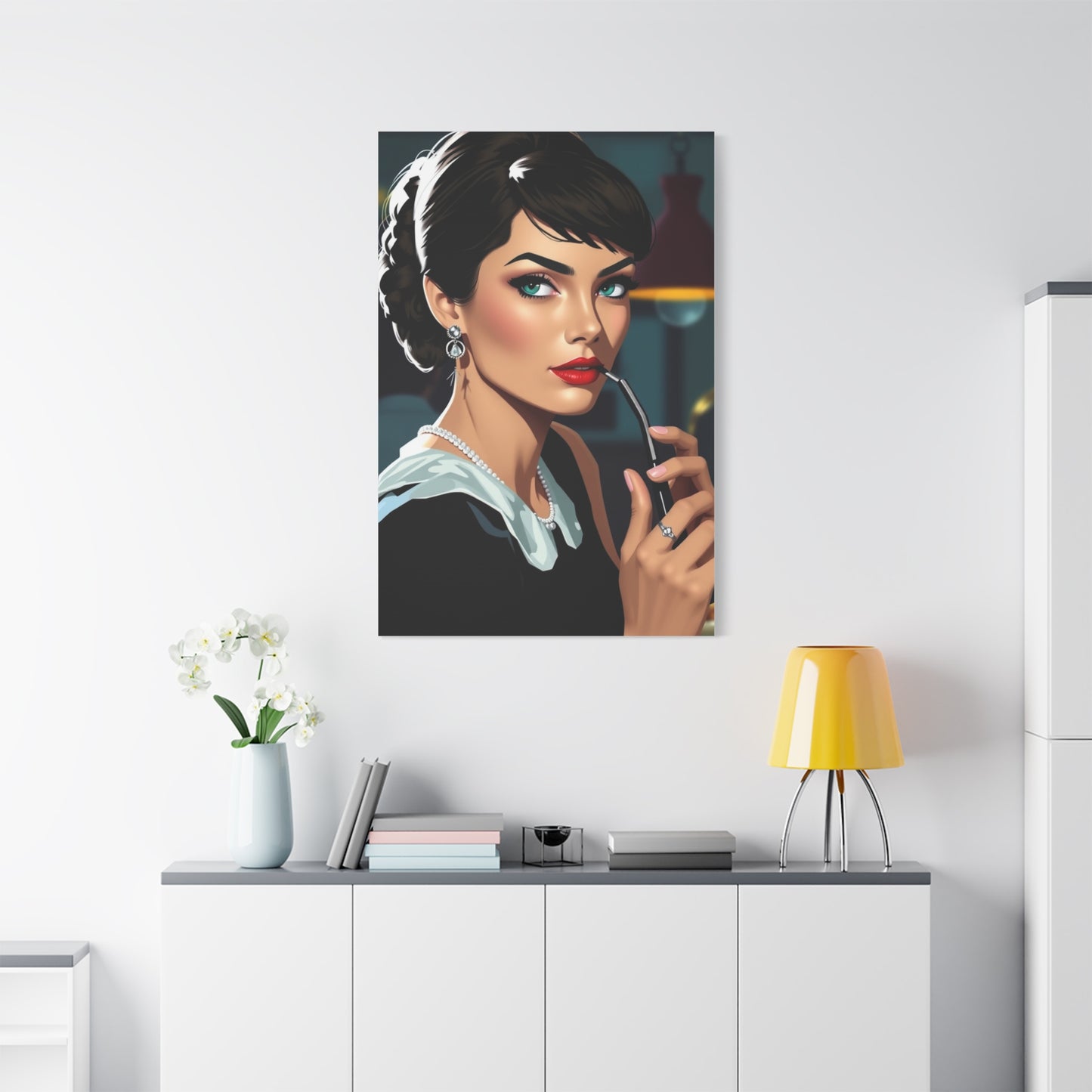 Supreme Breakfast At Tiffany’s Characters Art Collection Wall Art & Canvas Print
