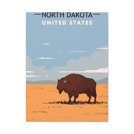North Dakota The National Park Wall Art & Canvas Prints