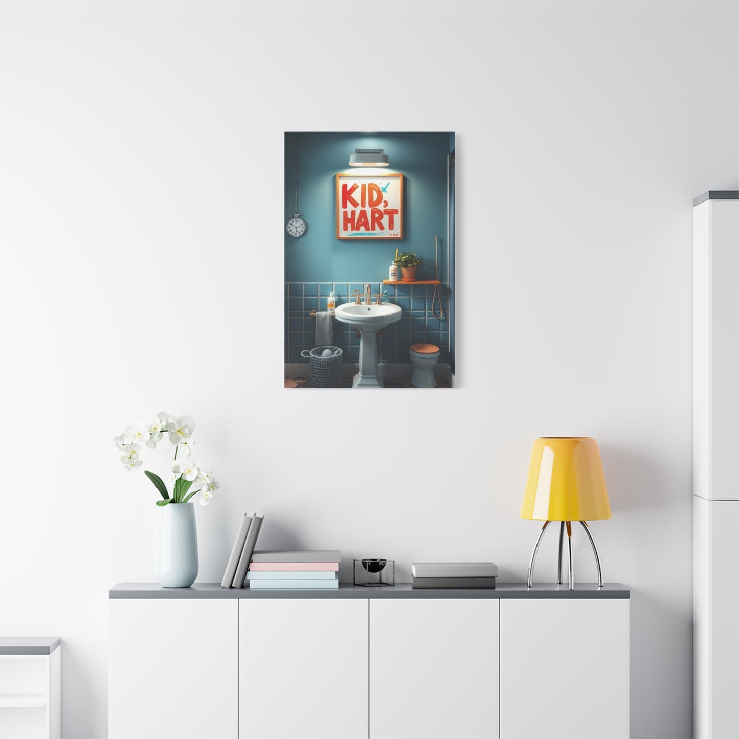 Supreme Kid’s Bathroom Art Collection Wall Art & Canvas Print