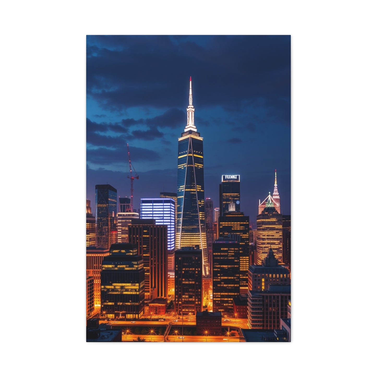 City Skylines Art Supreme Gallery Wall Art & Canvas Print