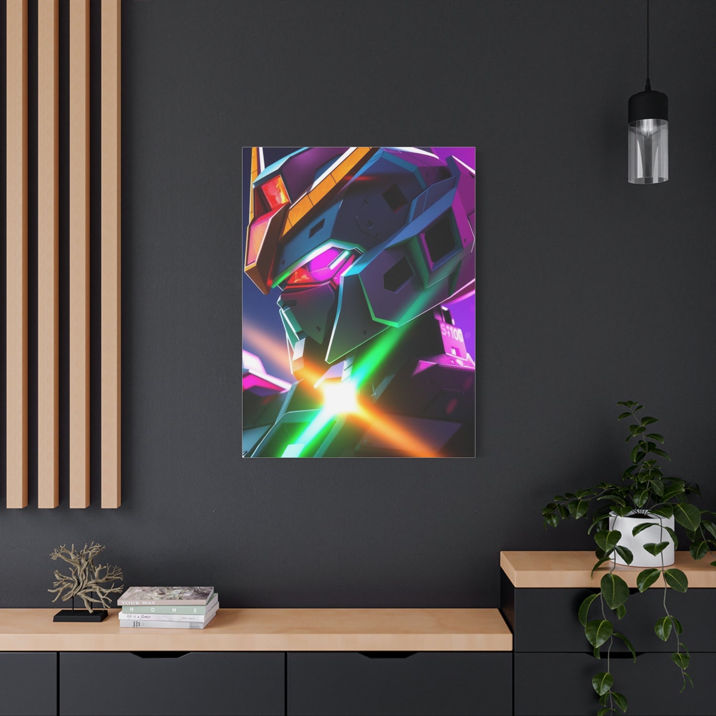Gundam Art Refined Canvas Wall Art & Canvas Print