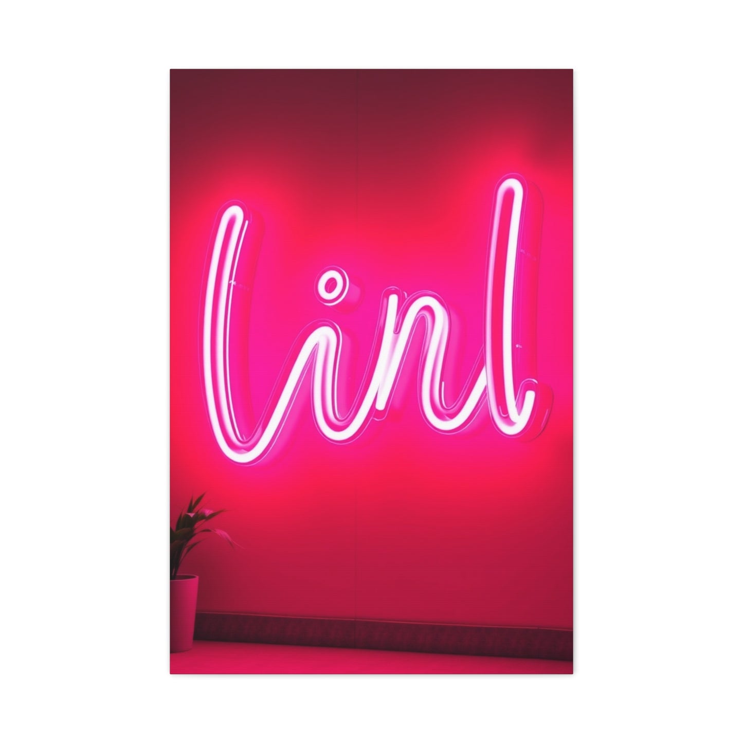 Pink Majesty Art Statement Wall Art & Canvas Print