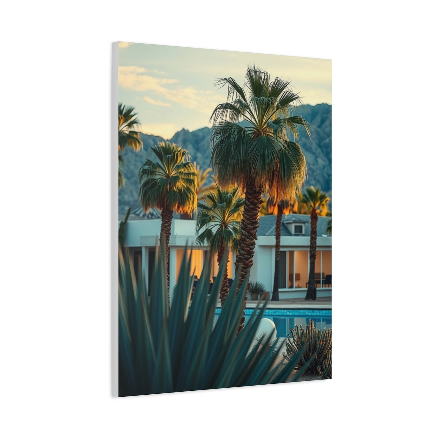 Vision Palm Springs Art Art Wall Art & Canvas Print