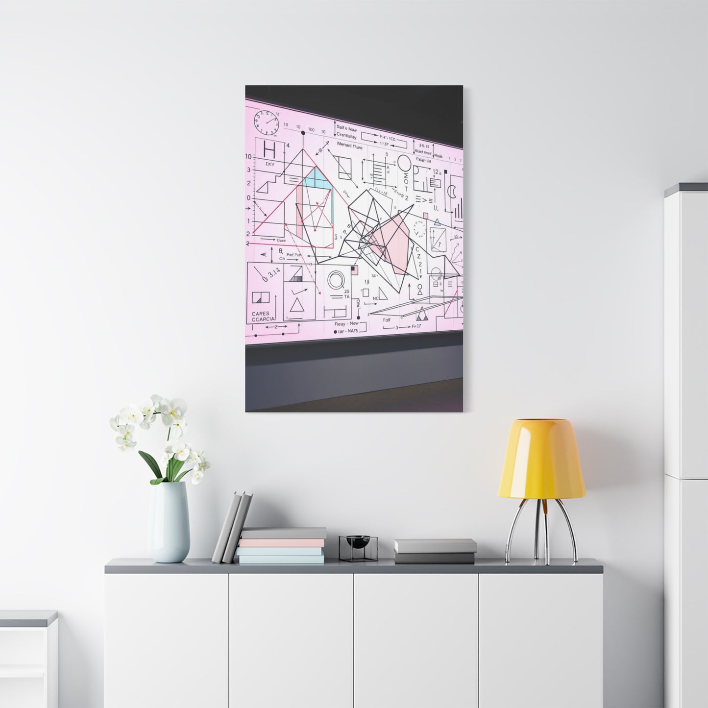 Modern Math Art for Creative Spaces Supreme Gallery Wall Art & Canvas Print