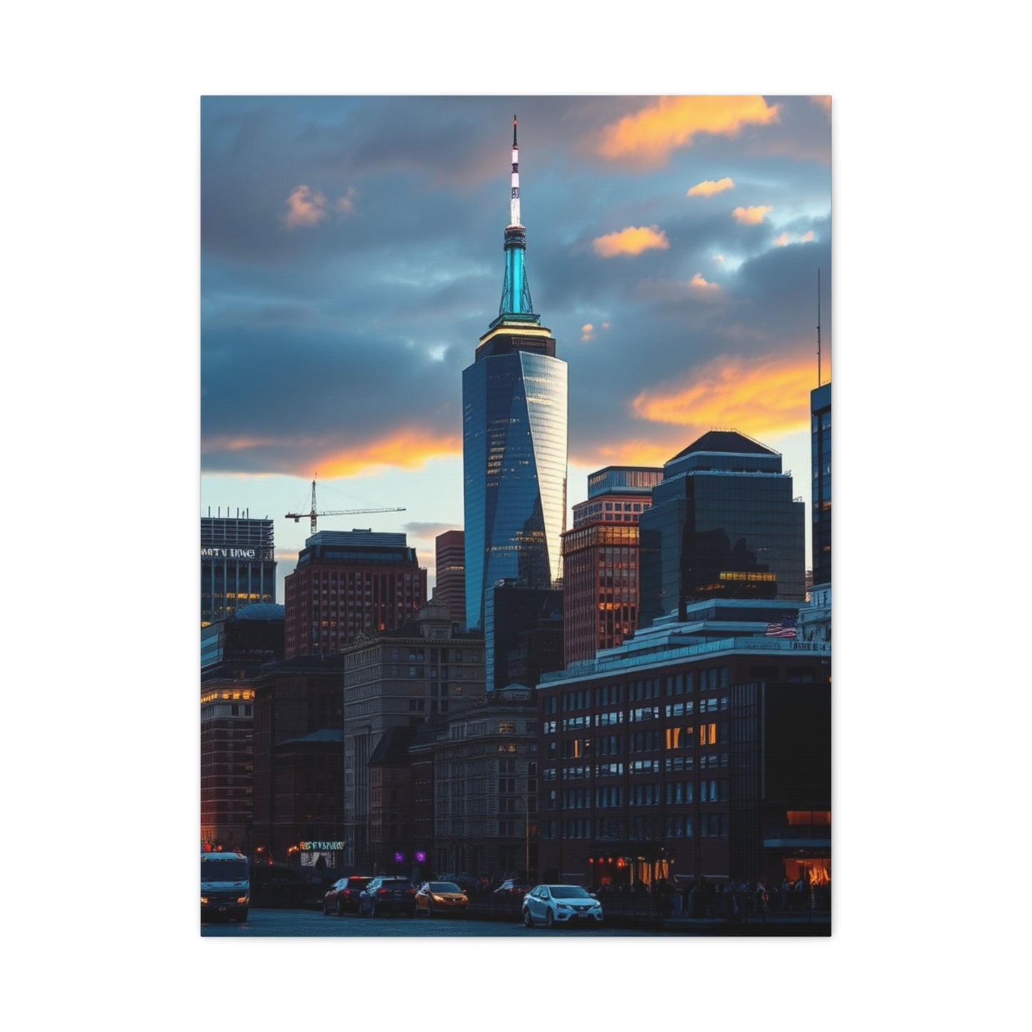 NYC Skyline Art Supreme Gallery Wall Art & Canvas Print