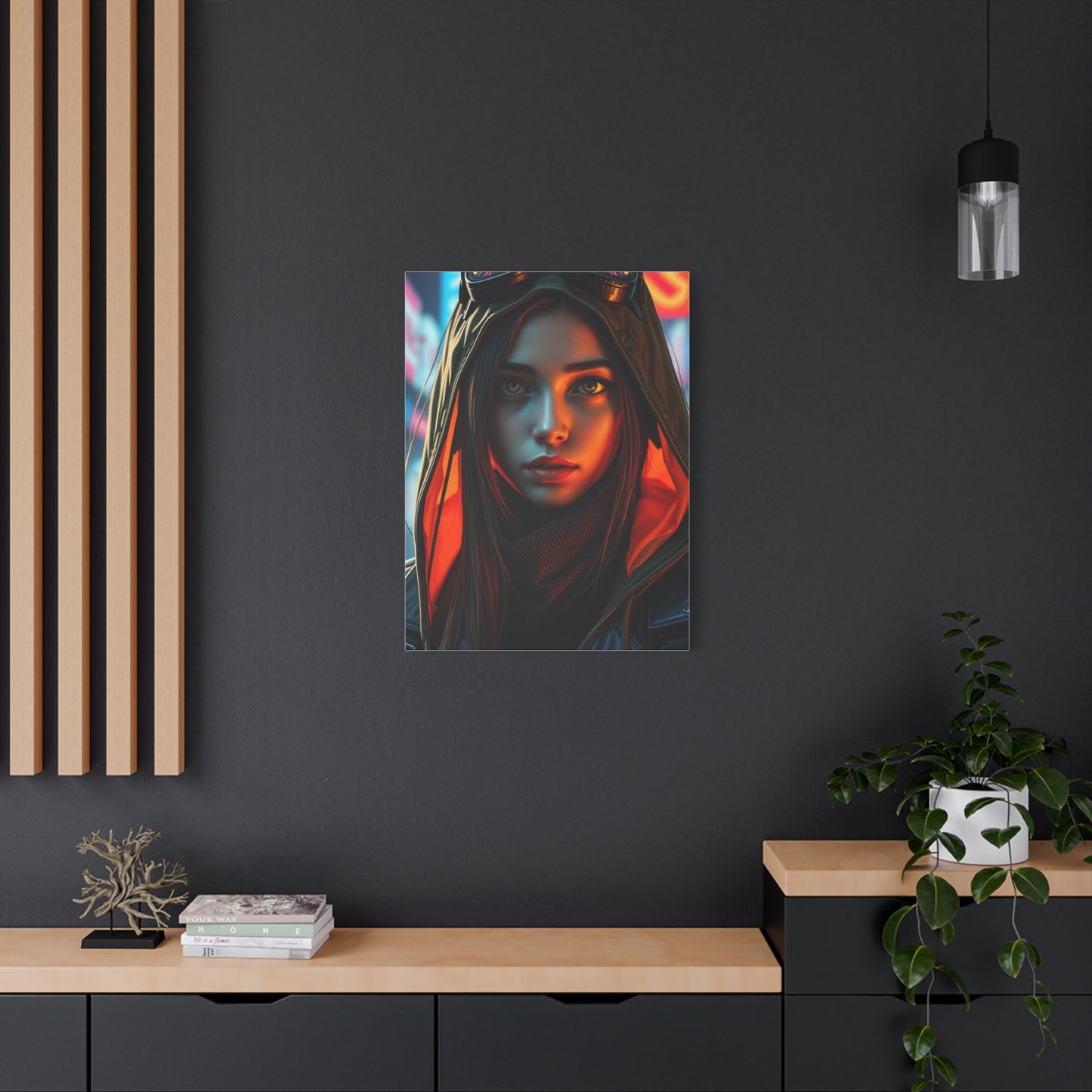 Elite Cyberpunk Art Vision Wall Art & Canvas Print