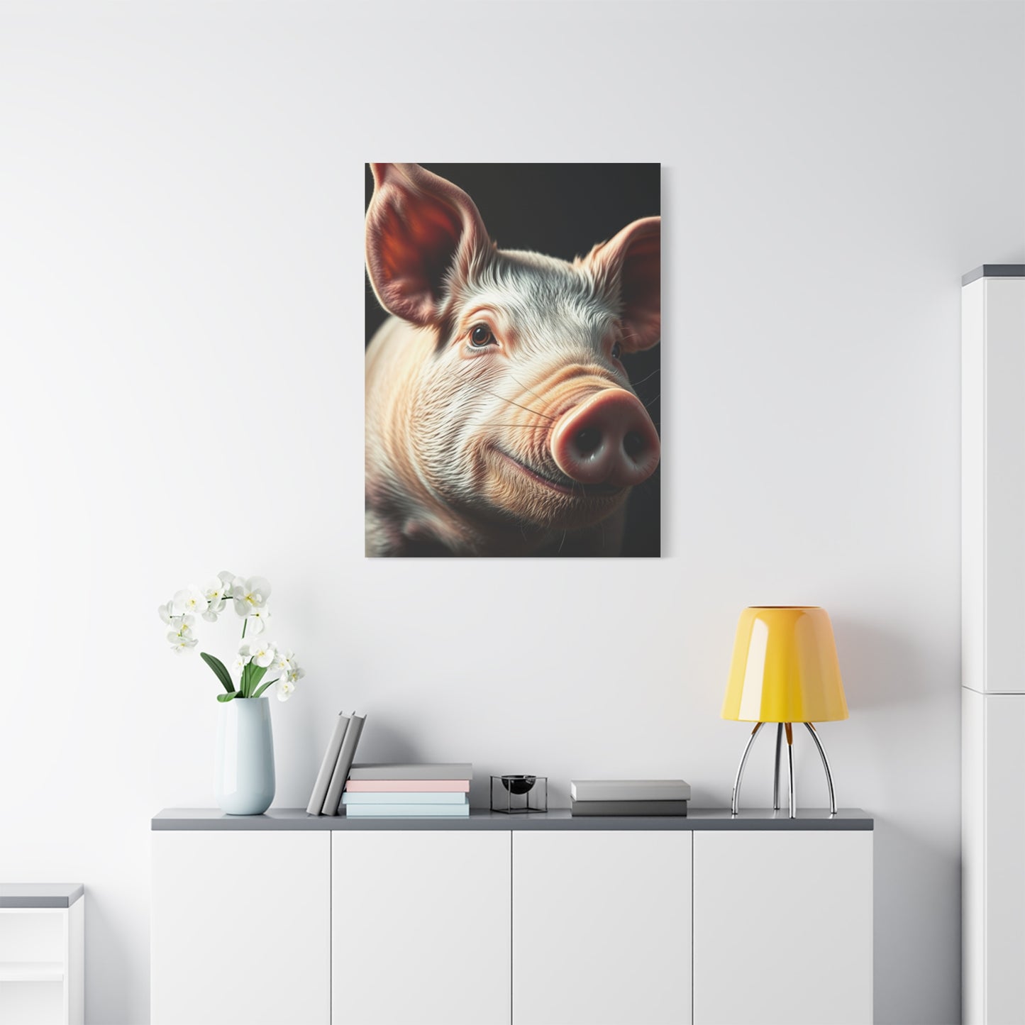 Vision Pig Art Art Wall Art & Canvas Print