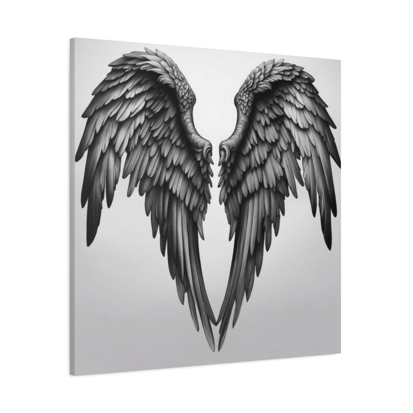 Black Angel Wings Wall Art & Canvas Prints