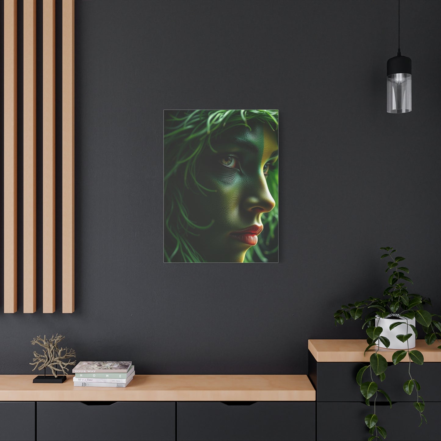 Viridescent Bliss Artwork Wall Art & Canvas Print