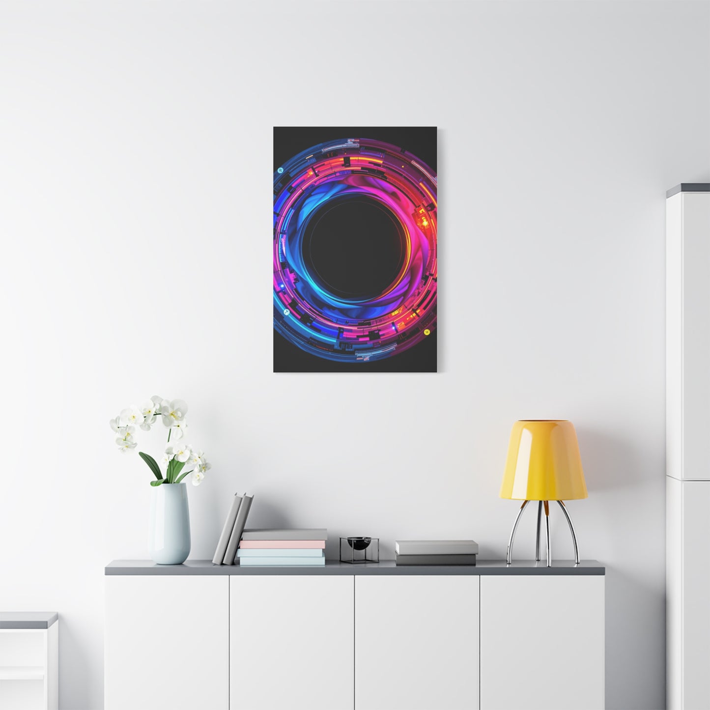 Serene Halo Enchantment wall art & canvas print
