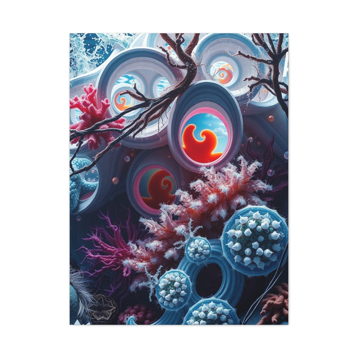 Luminous Lagoon Tableau Wall Art & Canvas Print