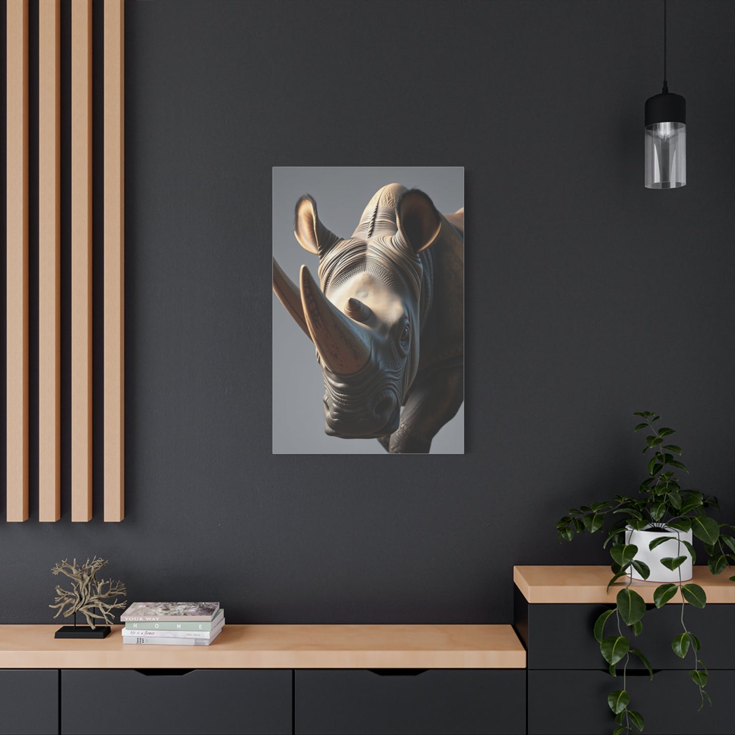 Supreme Rhinoceros Art Collection Wall Art & Canvas Print